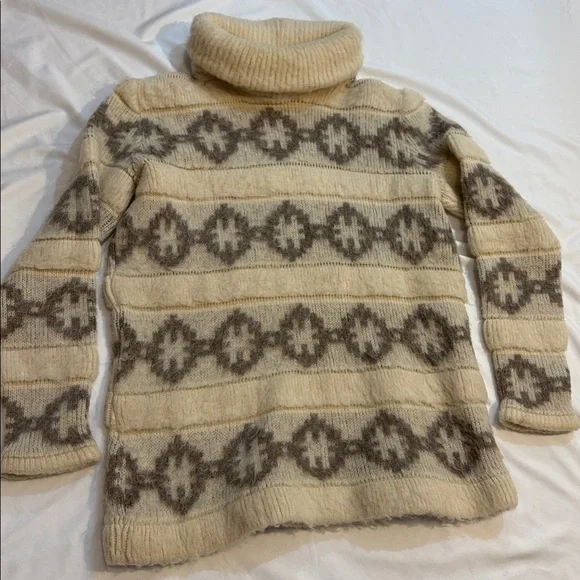 Vintage Ice Wool Icelandic Thick 100% Sheep’s Wool Thick Warm Sweater, Large - Picture 3 of 9